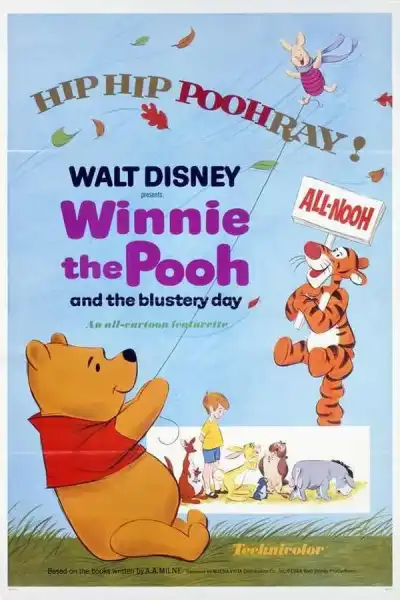 Poster for Winnie the Pooh and the Blustery Day